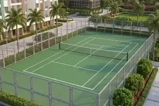 Tennis Court at Kohinoor Boulevard Towers