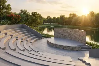 Amphitheatre at Kohinoor Boulevard Towers